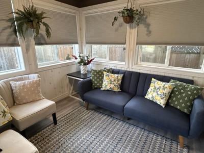 Veranda suite private sunroom 